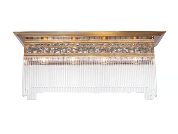 BERLIN V - Brass ceiling lamp by Patinas Lighting - view 2